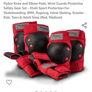 Flybar knee and elbow pads